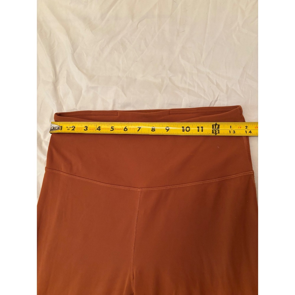 Lululemon Groove Flare Leggings Size 8 High Rise Yoga Pants - Picture 4 of 5